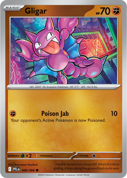 Gligar - Reverse Holofoil - 049/094