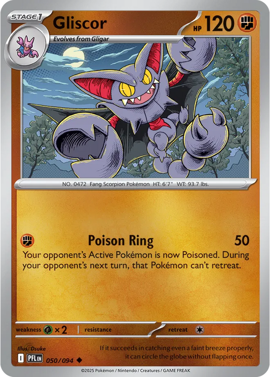 Gliscor - Reverse Holofoil - 050/094