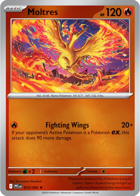 Moltres - Reverse Holofoil - 014/094