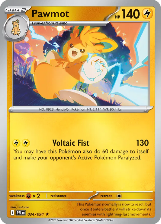 Pawmot - Rare - 034/094