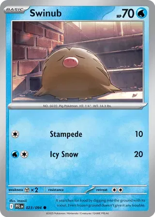 Swinub - Normal - 023/094