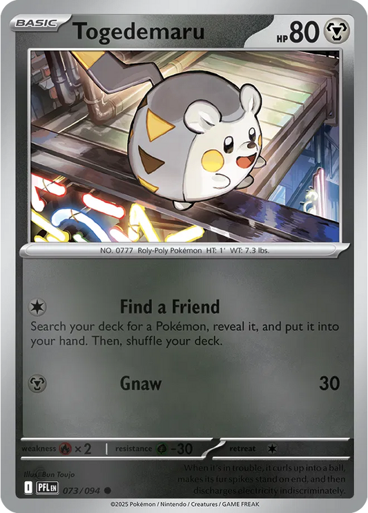 Togedemaru - Reverse Holofoil - 073/094