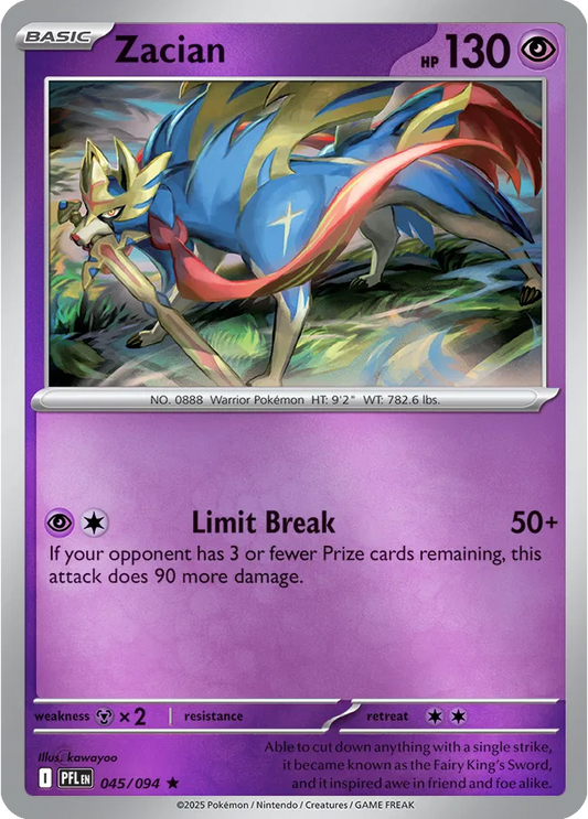 Zacian - Rare - 045/094