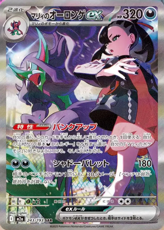 Marnie's Grimmsnarl ex - Special Art Rare - 243/193