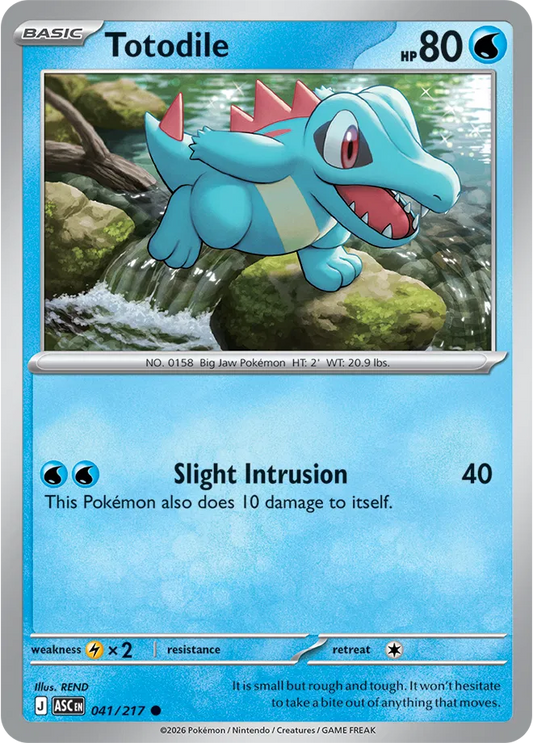 Totodile - Normal - 041/217