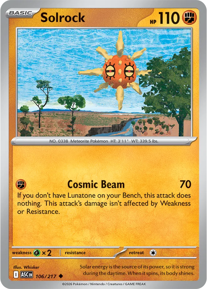 Solrock - Normal - 106/217