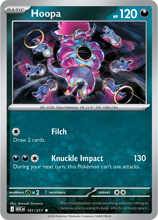 Hoopa - Rare - 141/217