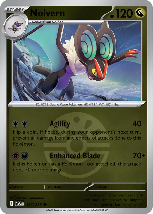 Noivern (Friend Ball) - Reverse Holofoil - 157/217