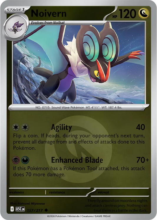 Noivern (Energy Symbol Pattern) - Reverse Holofoil - 157/217