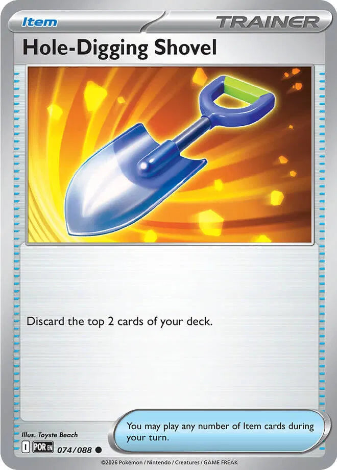 Hole-Digging Shovel - Normal