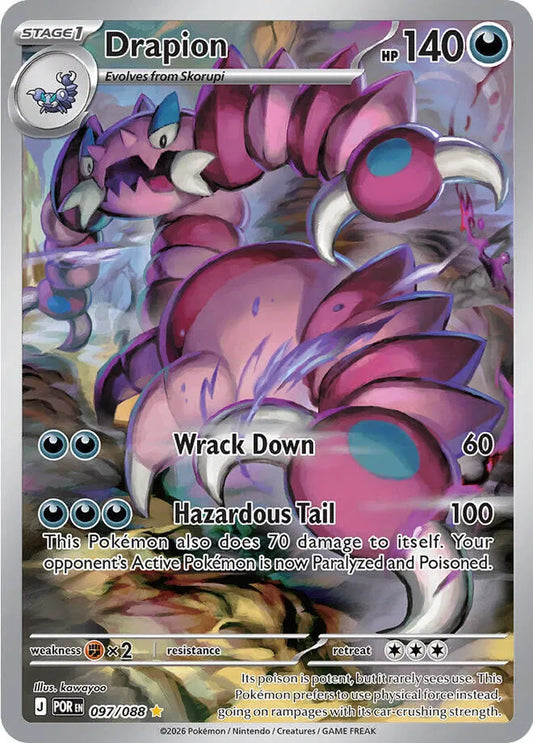 Drapion - Illustration Rare - 097/088