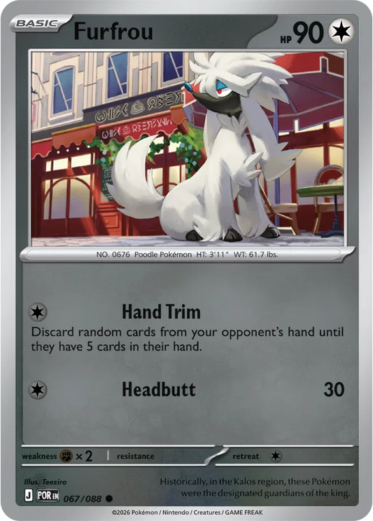 Furfrou - Reverse Holofoil - 067/088