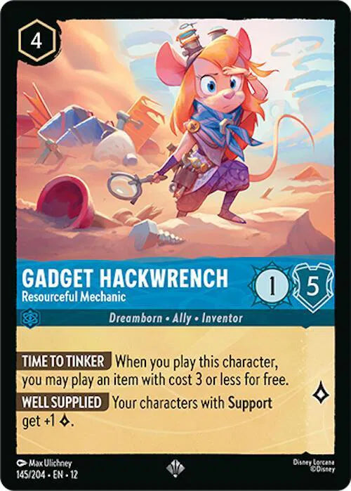 Gadget Hackwrench - Resourceful Mechanic - Normal - 145/204
