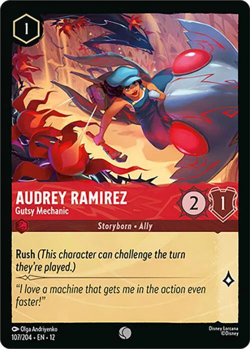 Audrey Ramirez - Gutsy Mechanic - Normal - 107/204
