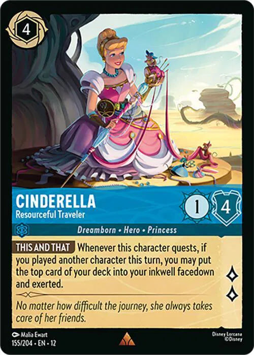 Cinderella - Resourceful Traveler - Cold Foil - 155/204