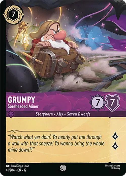 Grumpy - Soreheaded Miner (Foil) - Cold Foil - 41/204