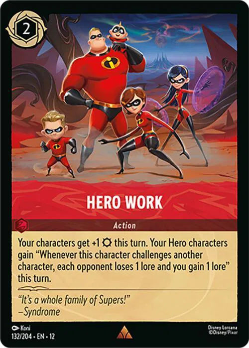 Hero Work - Cold Foil - 132/204