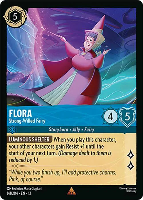 Flora - Strong-Willed Fairy - Normal - 141/204