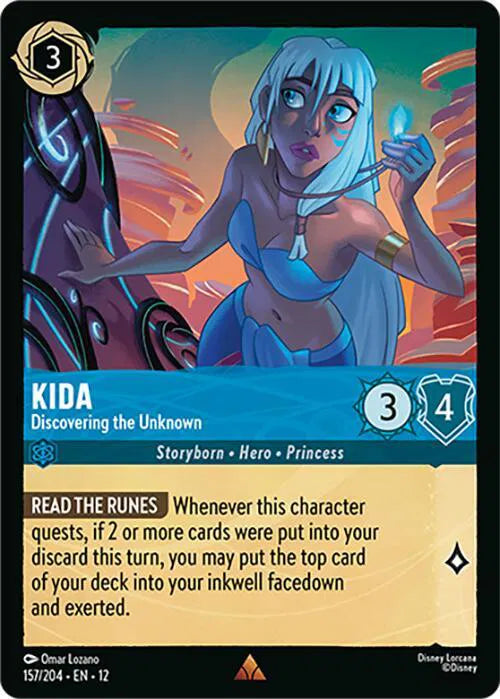 Kida - Discovering the Unknown - Cold Foil - 157/204