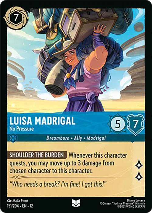 Luisa Madrigal - No Pressure - Cold Foil - 151/204