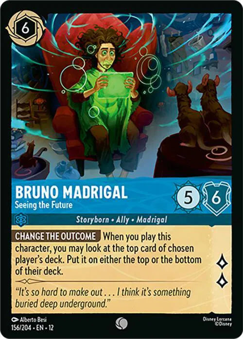 Bruno Madrigal - Seeing the Future - Cold Foil - 156/204