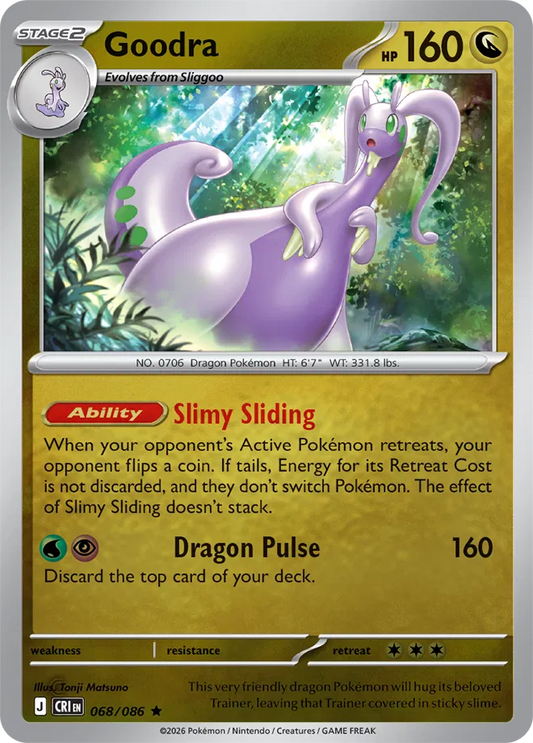 Goodra - Reverse Holofoil - 068/086