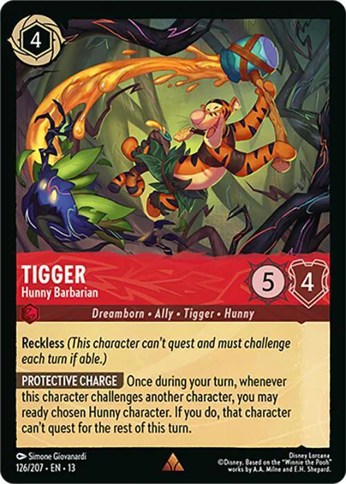 Tigger - Hunny Barbarian - Normal - 126/207