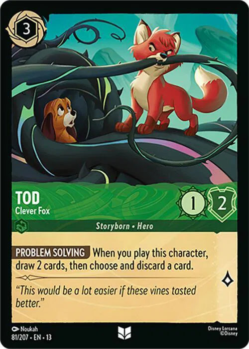 Tod - Clever Fox - Cold Foil - 81/207