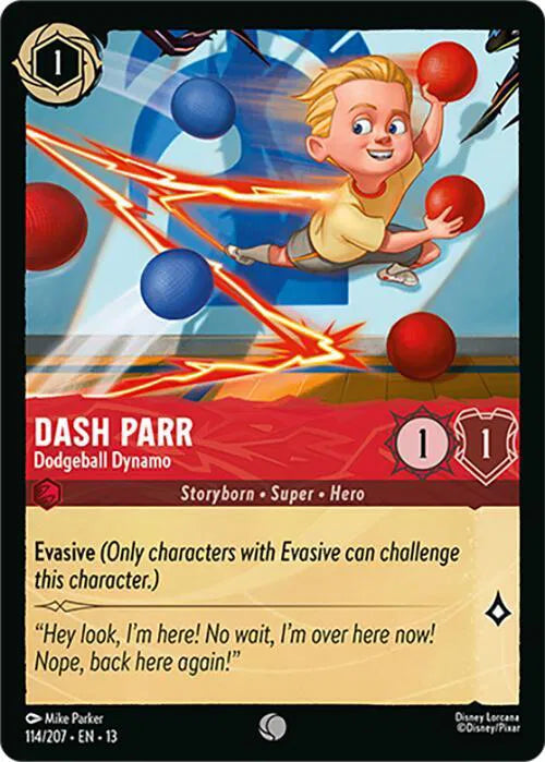 Dash Parr - Dodgeball Dynamo - Normal - 114/207