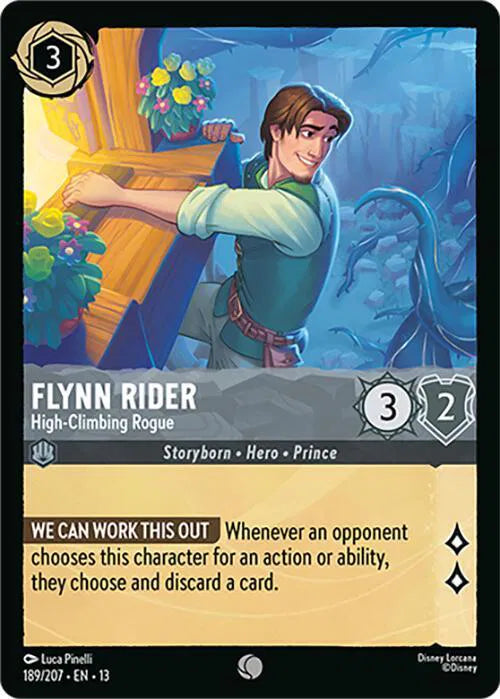 Flynn Rider - High-Climbing Rogue - Cold Foil - 189/207