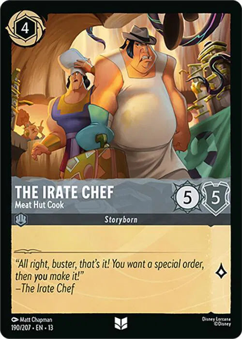 The Irate Chef - Meat Hut Cook - Cold Foil - 190/207