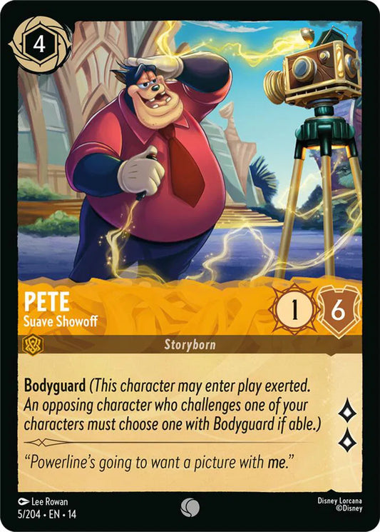 Pete - Suave Showoff - Normal - 5/204