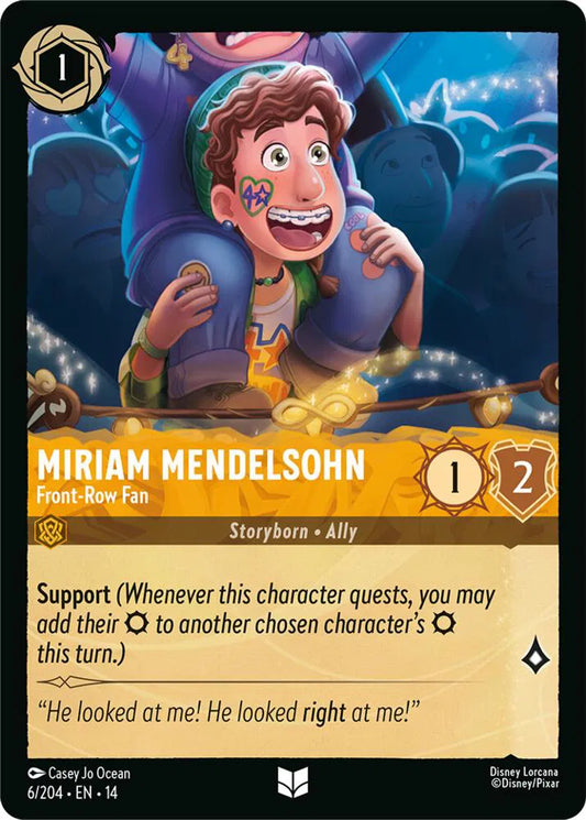 Miriam Mendelsohn - Front-Row Fan - Normal - 6/204