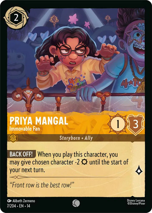 Priya Mangal - Immovable Fan - Normal - 7/204