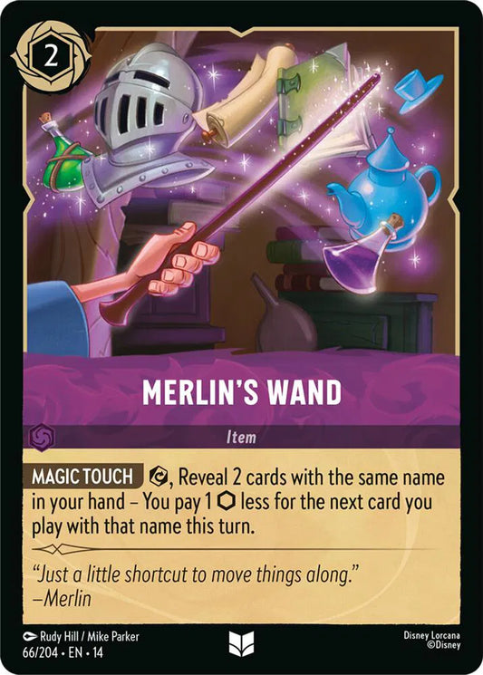 Merlin's Wand - Cold Foil - 66/204