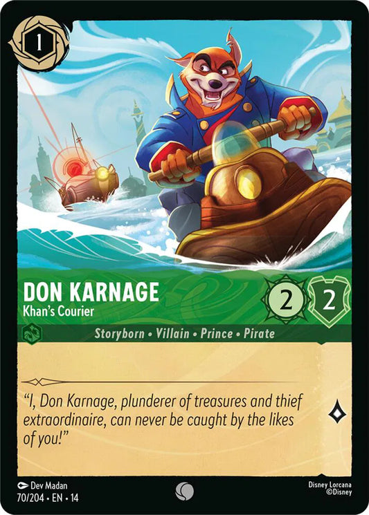 Don Karnage - Khan's Courier - Normal - 70/204