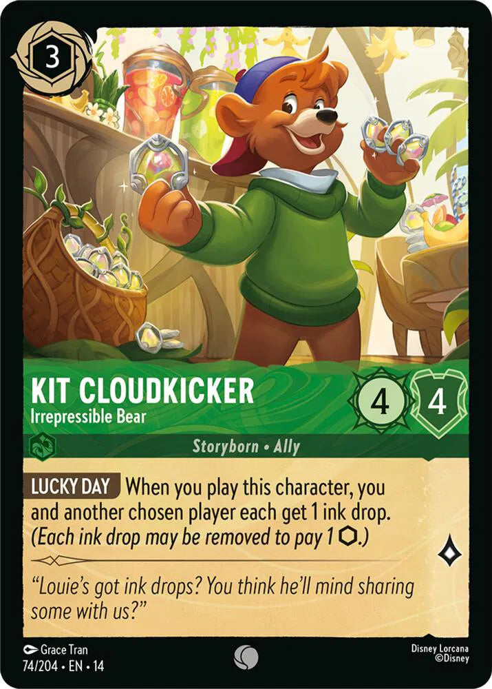 Kit Cloudkicker - Irrepressible Bear - Normal - 74/204