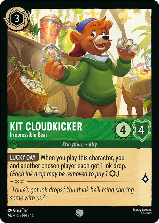 Kit Cloudkicker - Irrepressible Bear - Normal - 74/204