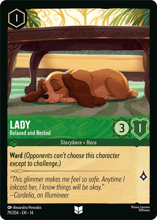 Lady - Relaxed and Rested - Normal - 79/204