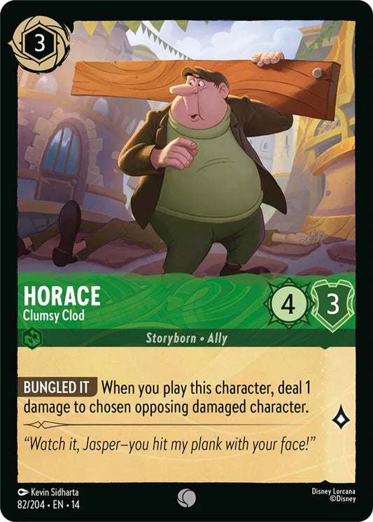 Horace - Clumsy Clod - Normal - 82/204