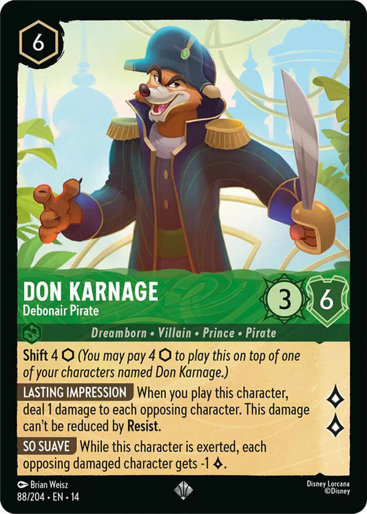 Don Karnage - Debonair Pirate - Normal - 88/204