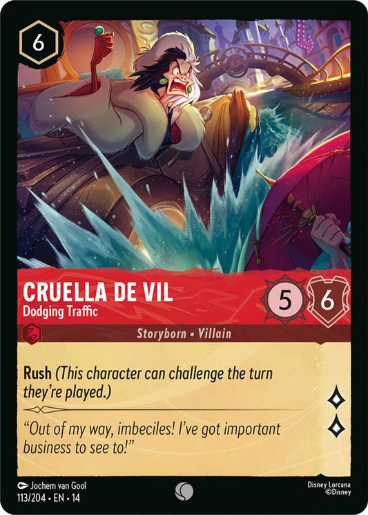 Cruella De Vil - Dodging Traffic - Normal - 113/204