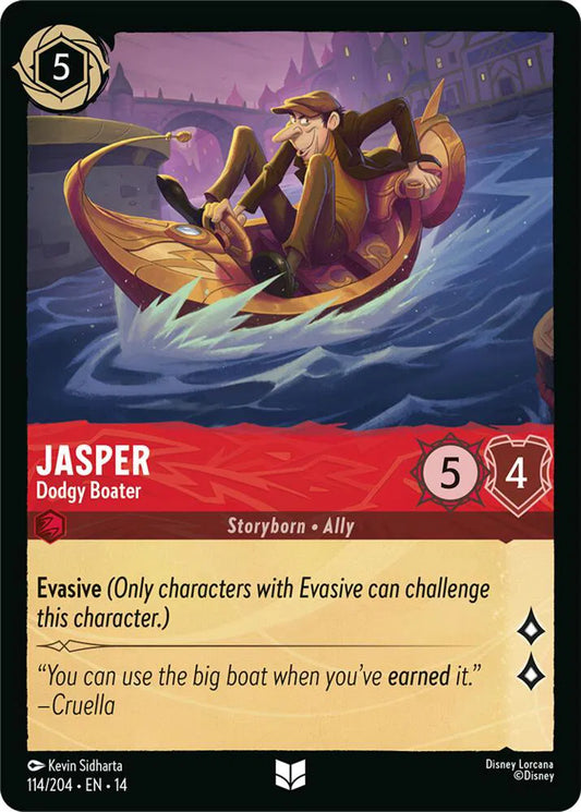Jasper - Dodgy Boater - Cold Foil - 114/204