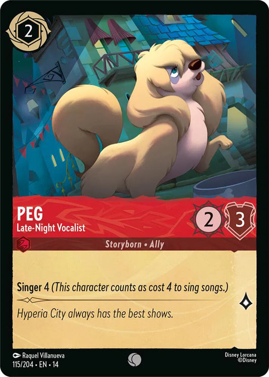 Peg - Late-Night Vocalist - Normal - 115/204