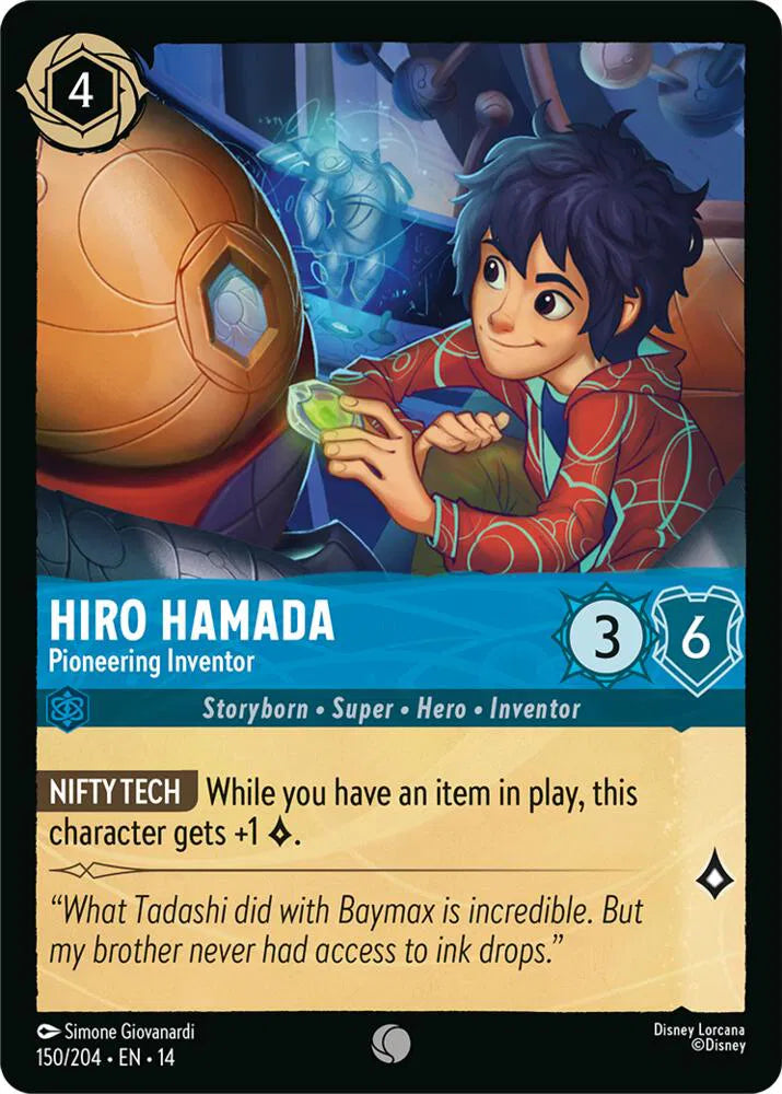 Hiro Hamada - Pioneering Inventor - Normal - 150/204