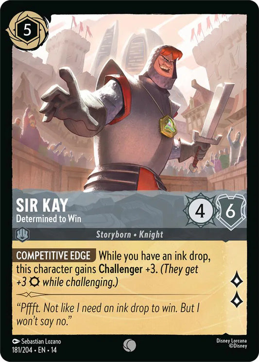 Sir Kay - Determined to Win - Normal - 181/204
