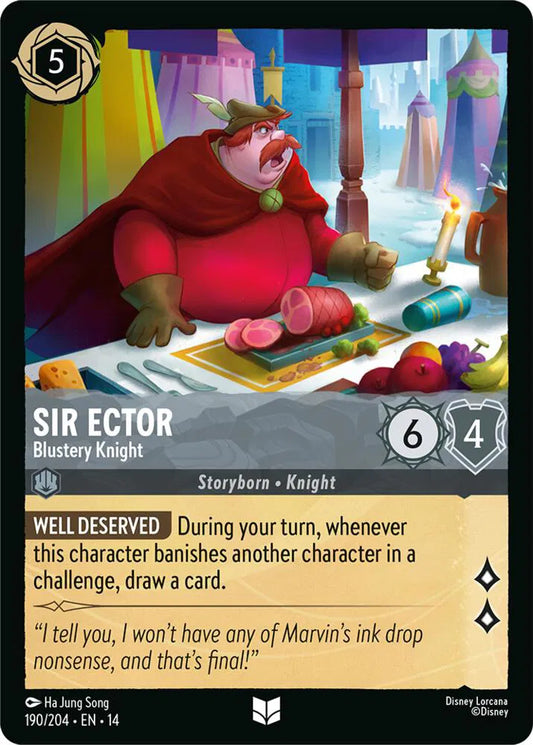 Sir Ector - Blustery Knight - Normal - 190/204