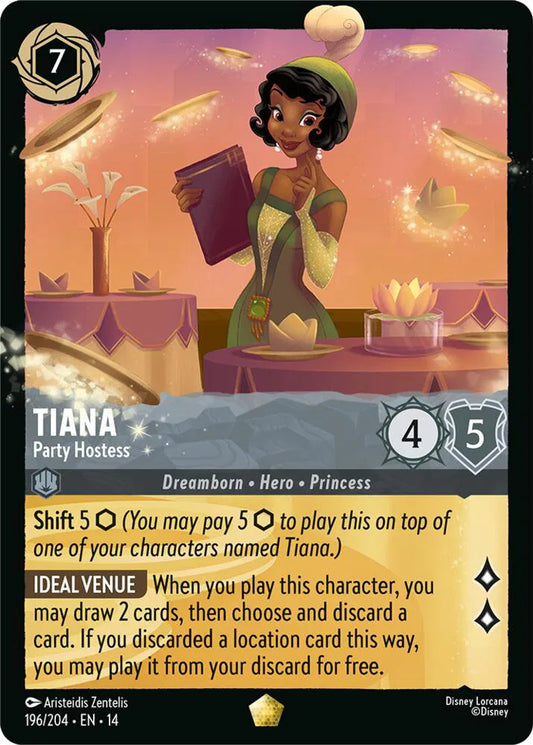 Tiana - Party Hostess - Cold Foil - 196/204